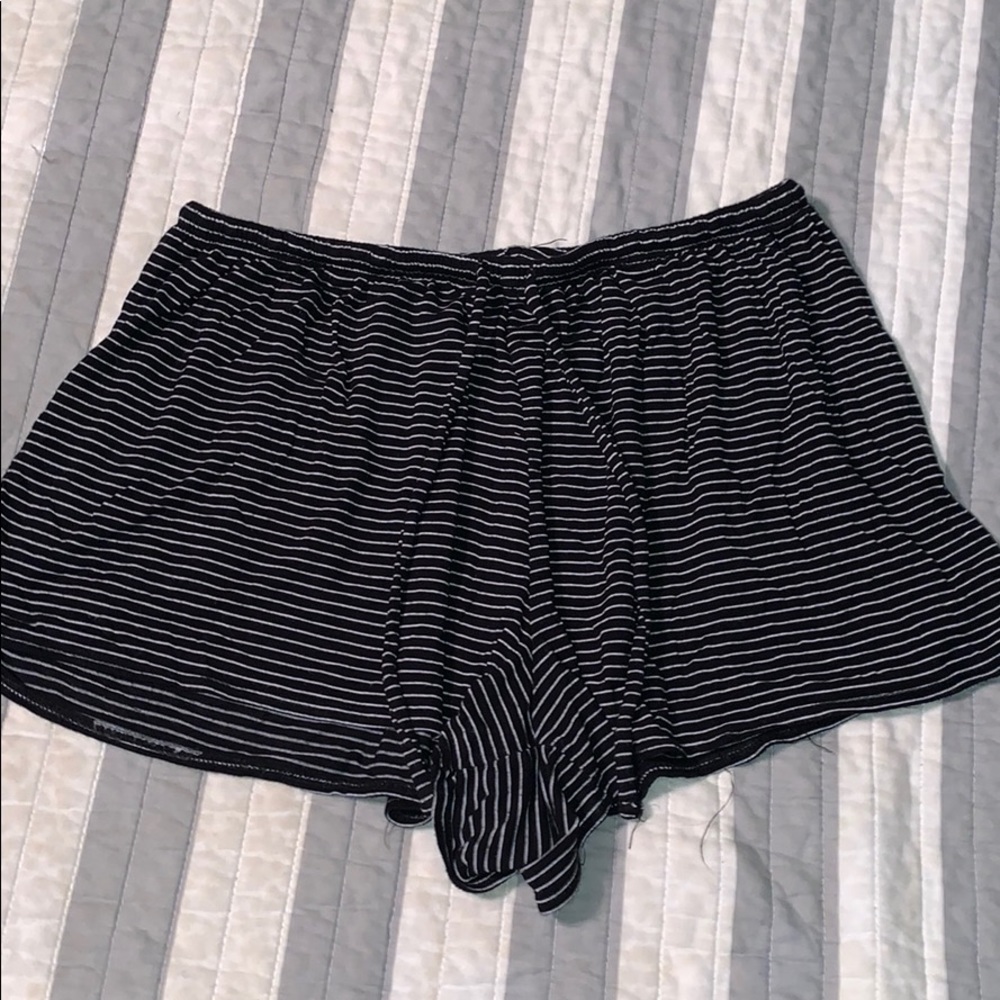 Striped Pajama shorts